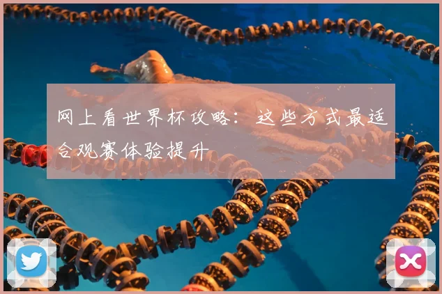 网上看世界杯攻略:这些方式最适合观赛体验提升